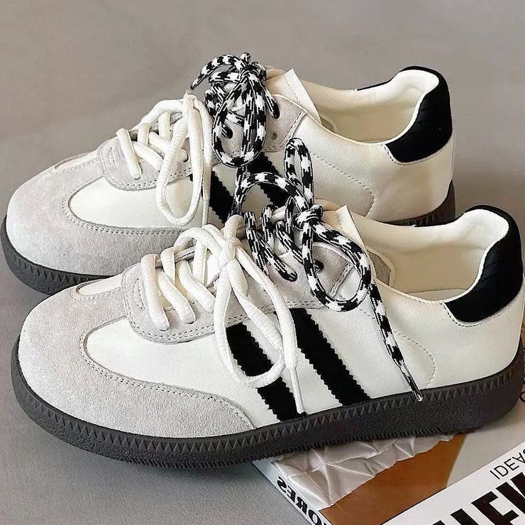 ダブルシューレースラインスニーカー | SHEENA  | 詳細画像33 