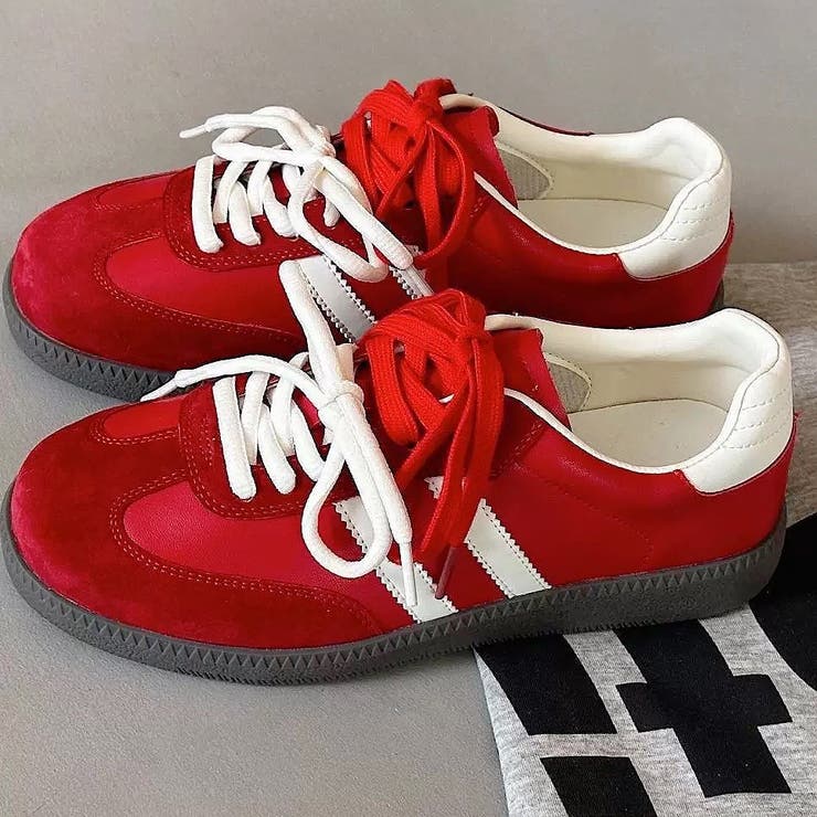 ダブルシューレースラインスニーカー | SHEENA  | 詳細画像34 