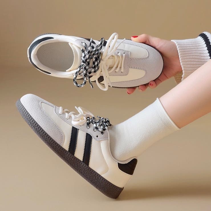 ダブルシューレースラインスニーカー | SHEENA  | 詳細画像8 