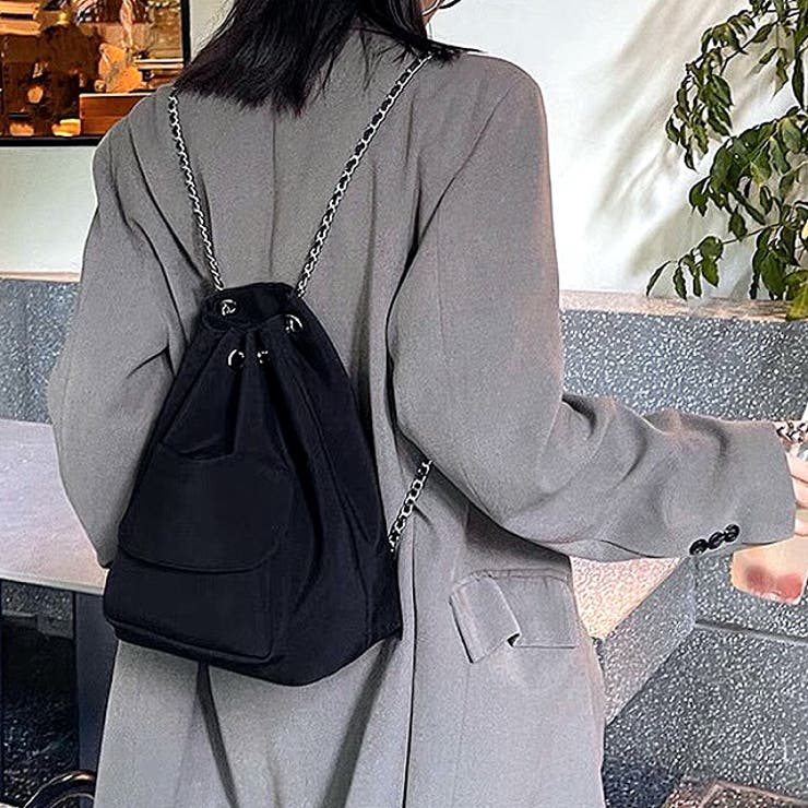 The Barnnet backpack 韓国 チェーンバッグ バッグ the barnnet