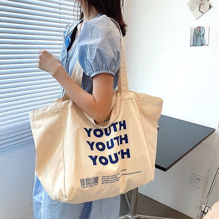 YOUTHロゴキャンバストートバッグ 春夏 韓国 | SHEENA  | 詳細画像11 