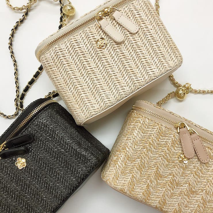 チェーンショルダースクエアペーパーバッグ 春夏 韓国