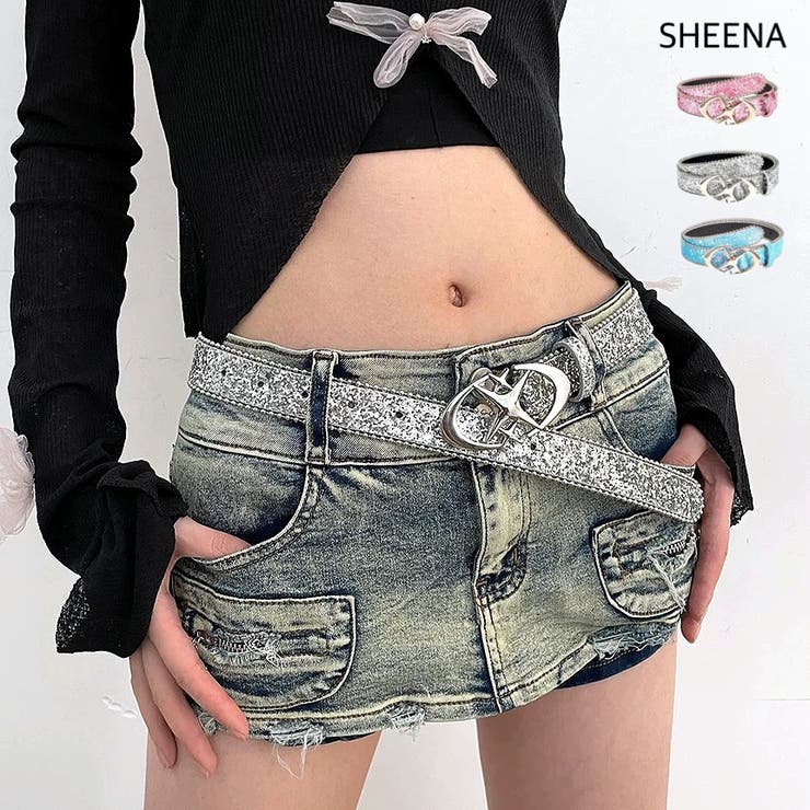 グリッターラメキラキラベルト | SHEENA  | 詳細画像1 