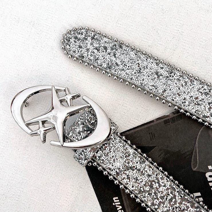 グリッターラメキラキラベルト[品番：SHNW0012632]｜SHEENA （シーナ