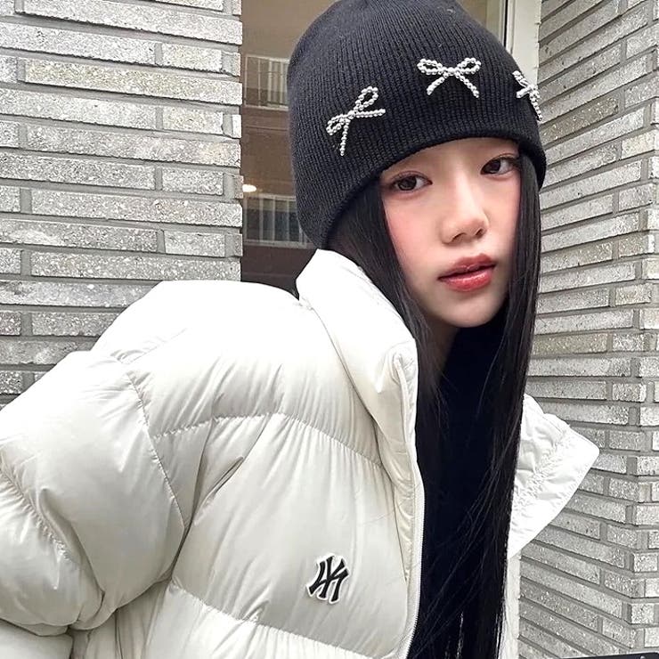 ビーズリボンニットビーニー 秋 冬 | SHEENA  | 詳細画像10 