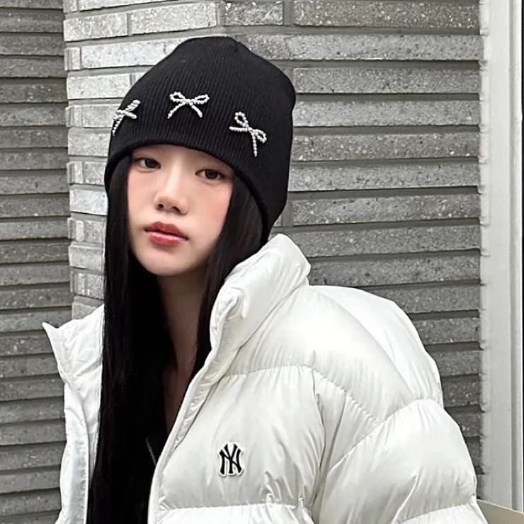 ビーズリボンニットビーニー 秋 冬 | SHEENA  | 詳細画像9 