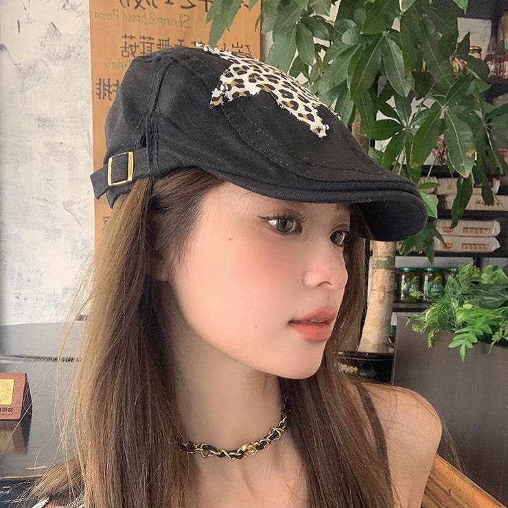 ハンチング帽　レオパード 楽天市場】CREAM SODAクリームソーダCSハンチングLEOPARDPD23GS