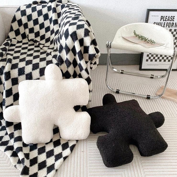 もこもこパズルピースクッション | SHEENA  | 詳細画像3 