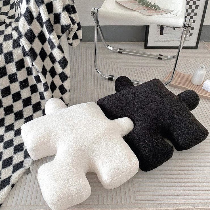 もこもこパズルピースクッション | SHEENA  | 詳細画像4 