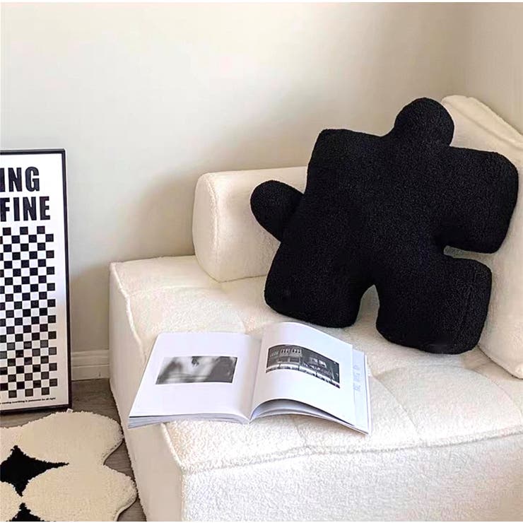 もこもこパズルピースクッション | SHEENA  | 詳細画像9 