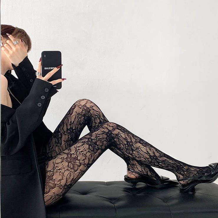 フラワーレースタイツ[品番：SHNW0012363]｜SHEENA （シーナ）の