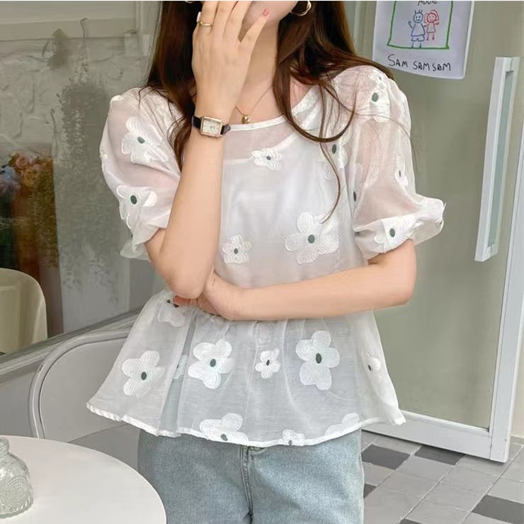 2点セット 花柄トップス インナー [品番：SHNW0006759]｜Achic（アシック）のレディースファッション通販｜SHOPLIST（ショップリスト）
