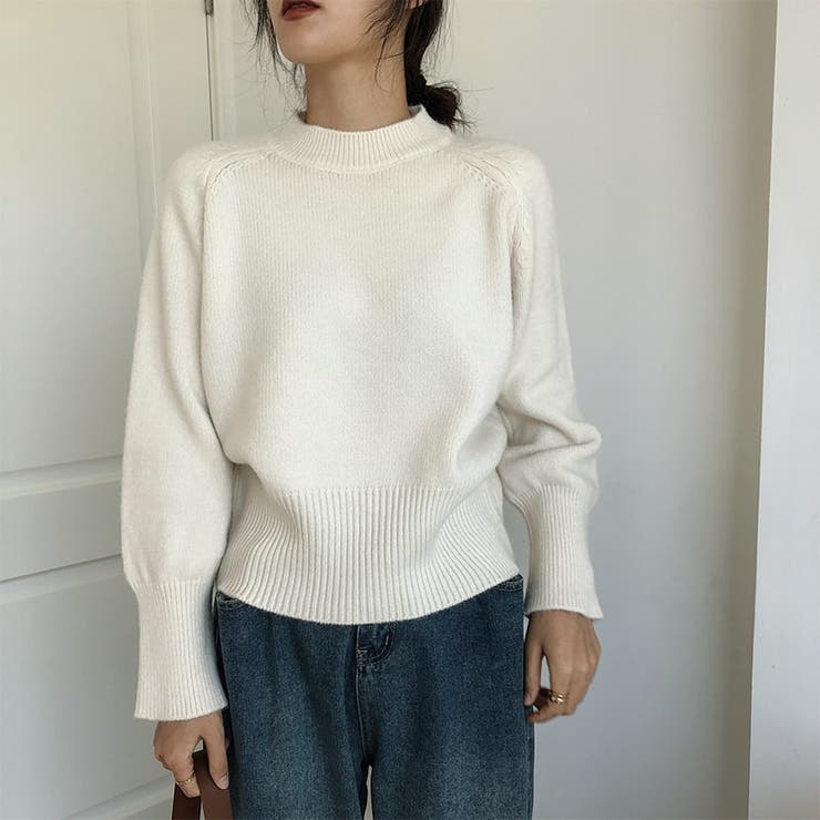 THE SHISHIKUI◆ニット・セーター(厚手)/FREE/コットン/CRM/無地/1278// GOBU KNIT / OFF WHITE – SHISHIKUI