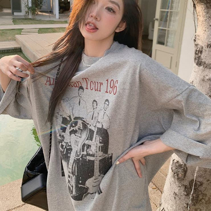 英文字ロゴ半袖Tシャツ 人気 量産型[品番：SHNW0009421]｜Achic