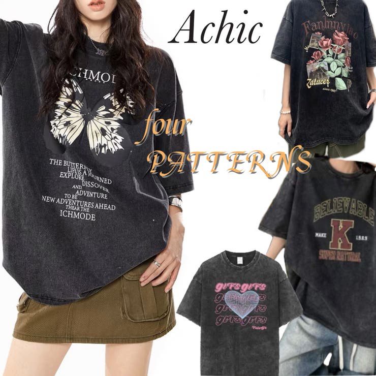 TODAYFUL ウォッシュプリントTシャツ magnet_172510024600.jpg