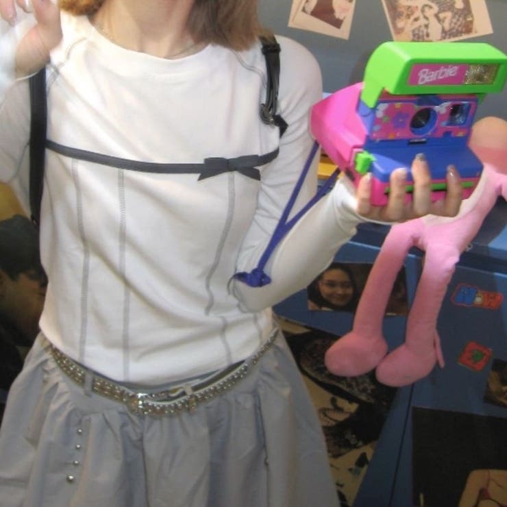 リボン白美学スリムクロップトップス | Achic | 詳細画像4 