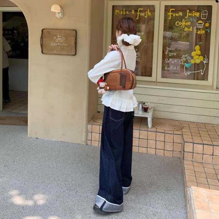 フリルティアードヘムシャツブラウス | Achic | 詳細画像5 