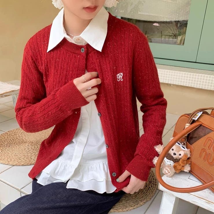 フリルティアードヘムシャツブラウス | Achic | 詳細画像9 