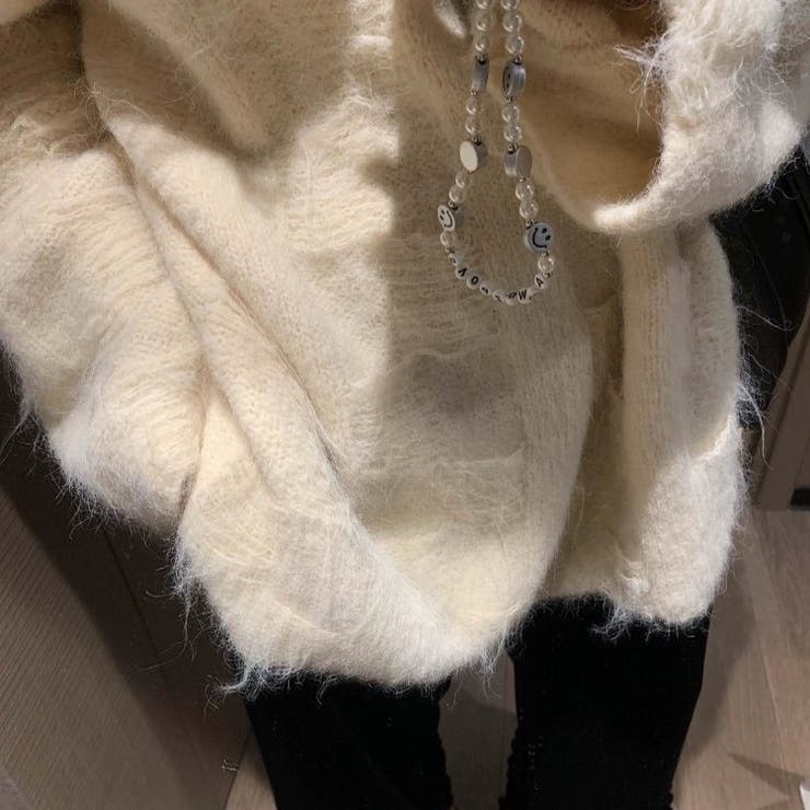 オーバーサイズシャギーニット | Achic | 詳細画像5 