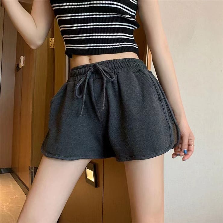 ソフトショートパンツ 短パン ウエストゴム[品番：SHNW0006464]｜Achic