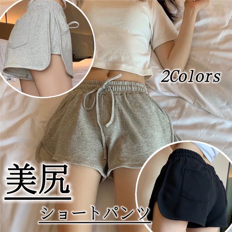 ソフトショートパンツ 短パン ウエストゴム[品番：SHNW0006464]｜Achic