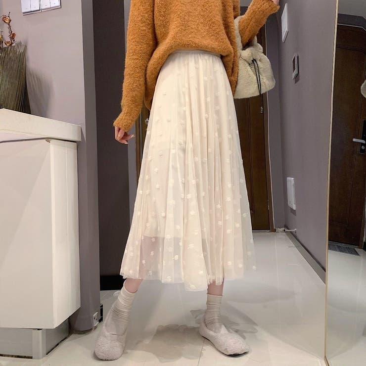 tulle long skirt | Acka.｜ エーシーケーエー｜公式オンライン