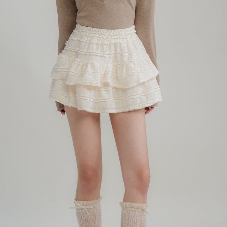 ティアードフレアミニスカート | Achic | 詳細画像14 