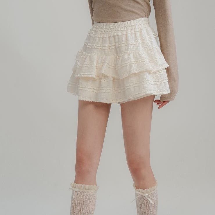 ティアードフレアミニスカート | Achic | 詳細画像15 