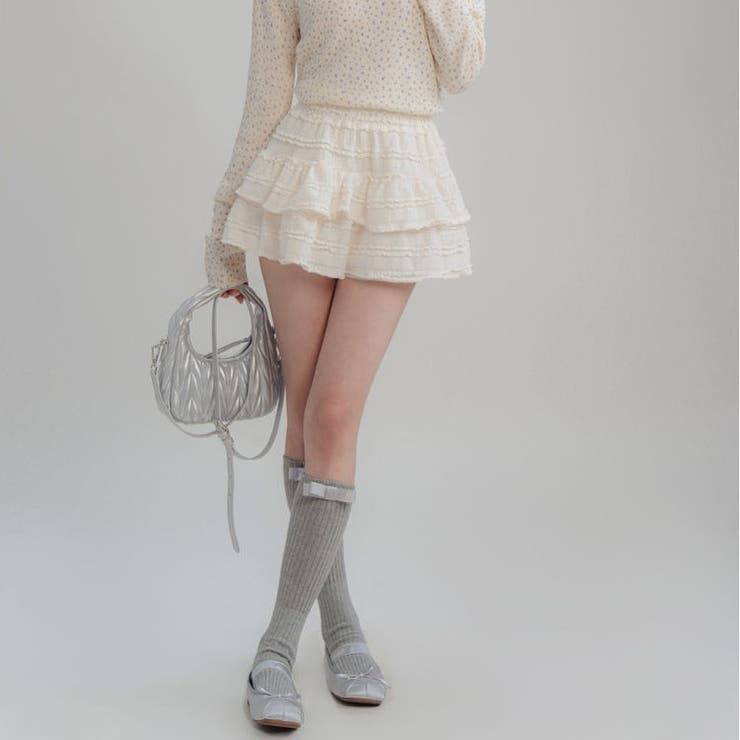 ティアードフレアミニスカート | Achic | 詳細画像22 