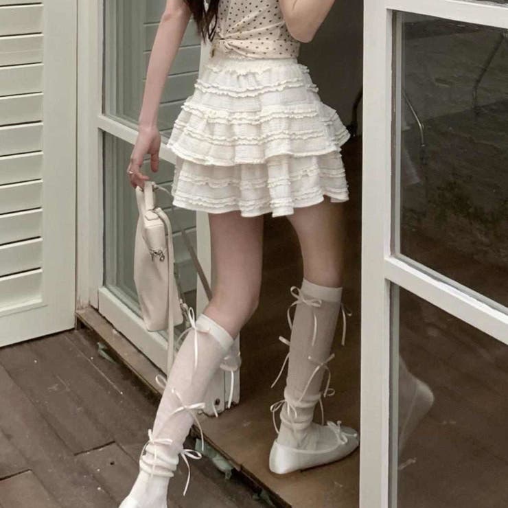 ティアードフレアミニスカート | Achic | 詳細画像27 