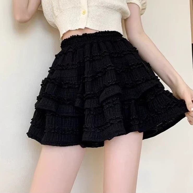 ティアードフレアミニスカート | Achic | 詳細画像34 