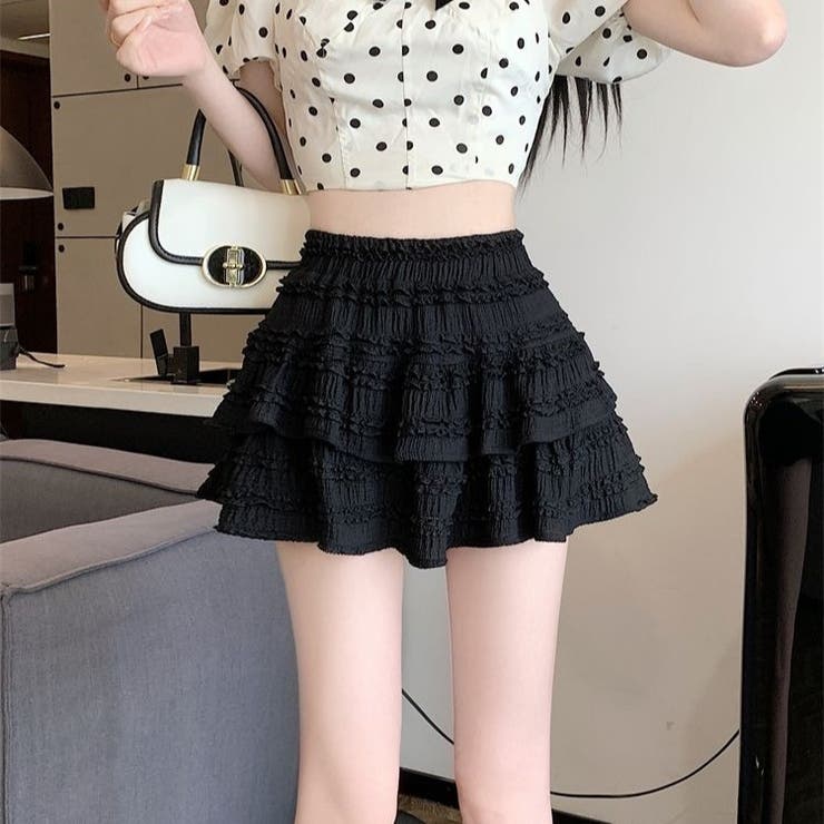 ティアードフレアミニスカート | Achic | 詳細画像43 