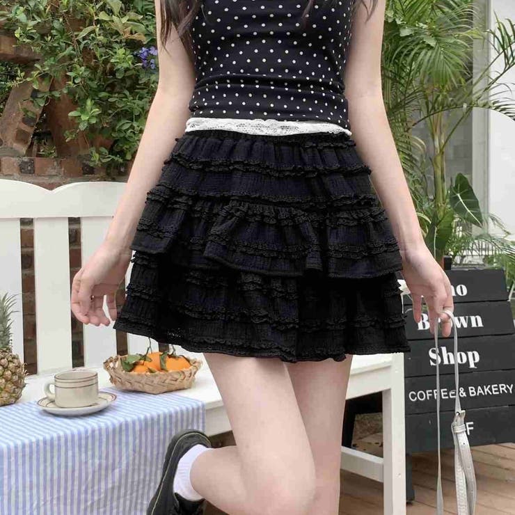 ティアードフレアミニスカート | Achic | 詳細画像53 