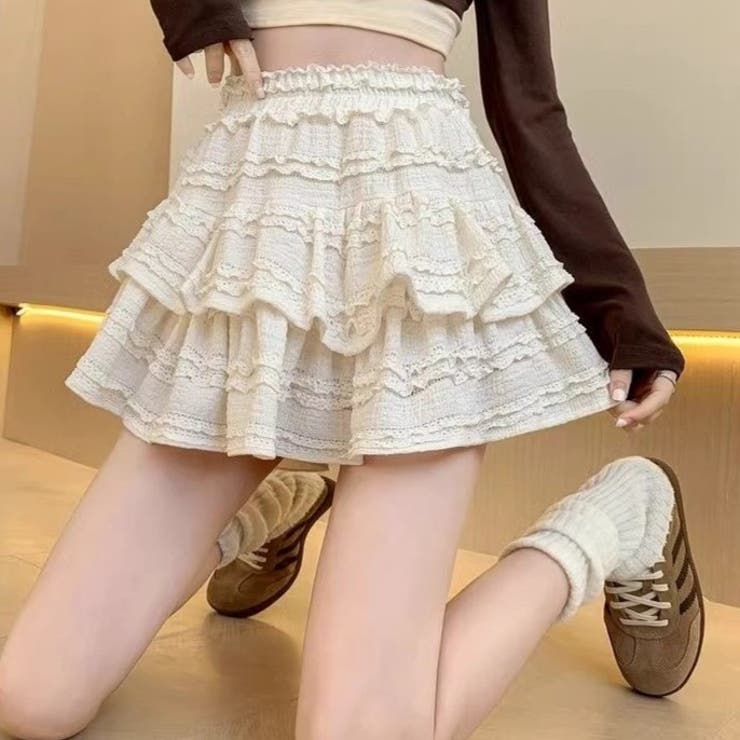 ティアードフレアミニスカート | Achic | 詳細画像5 