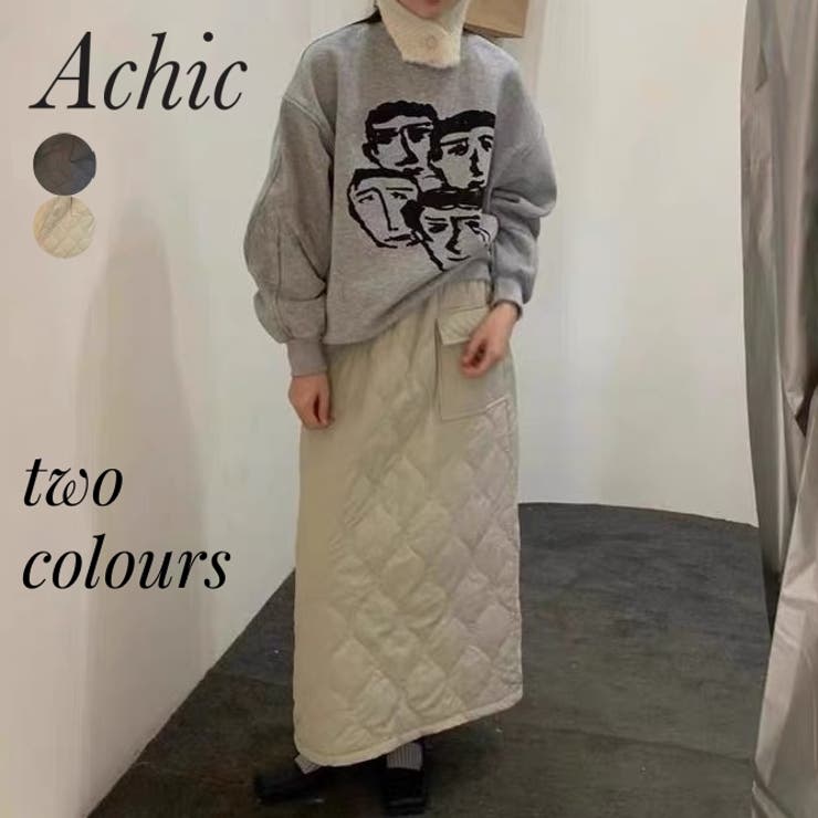 キルティングスカート | Achic | 詳細画像1 