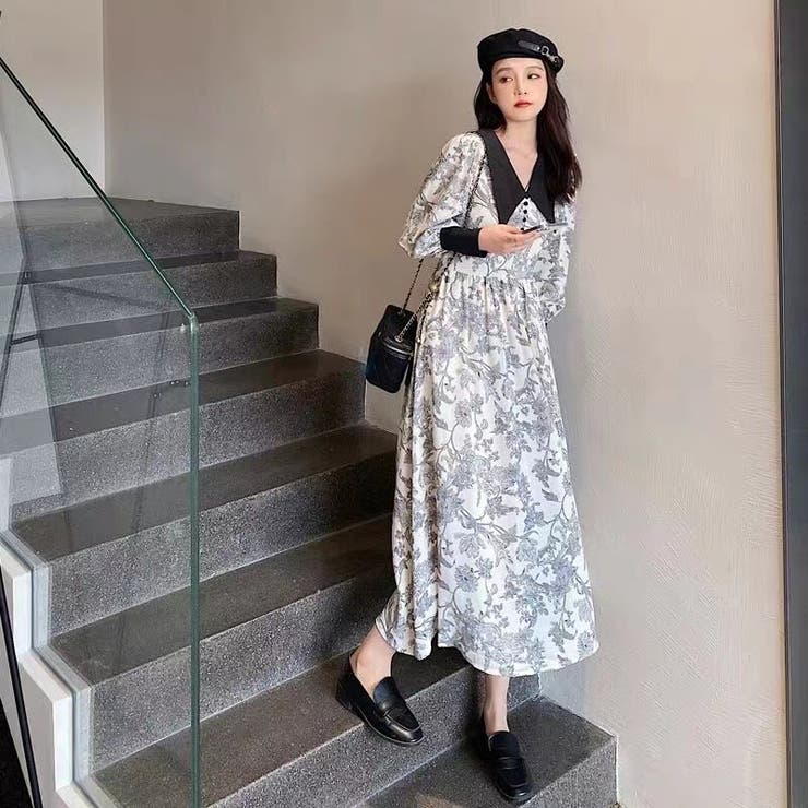 ワンピース 花柄ワンピース 低身長 品番 Shnw Achic アシック のレディースファッション通販 Shoplist ショップリスト