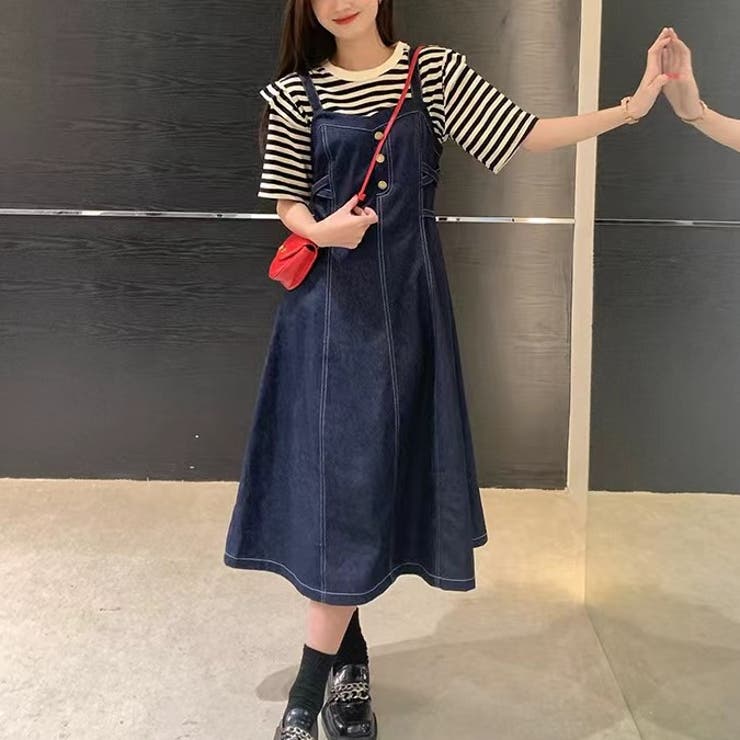 ウエスタン風デニムラペルワンピース♡普段着/女子会に最適 楽天市場】【SALE／64%OFF】レースアップデニムワンピース JILL