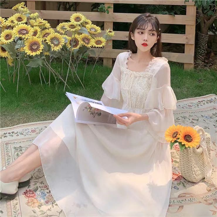 bcbgmaxazria シルクシッフォン白ワンピース軽い可愛い上品 158054280.jpg