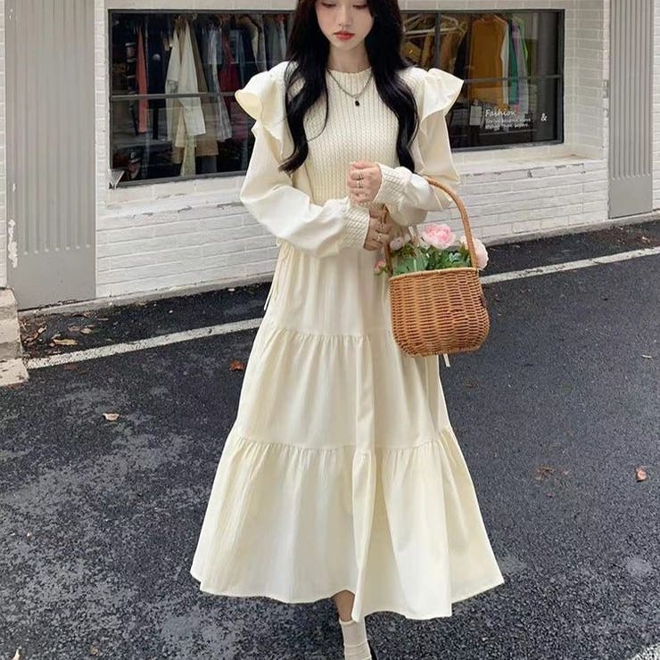 極美品 ADEAM Ruched Dress 即完売 ワンピース フリル ドレス Lサイズあり【DEA./ディア】アシンメトリー/ フリル/ バック