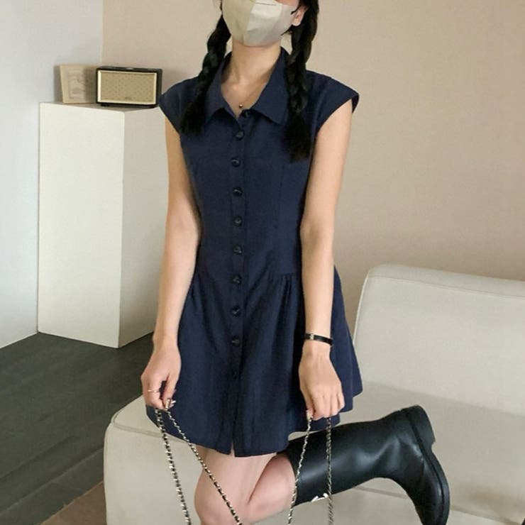 akiki ショートワンピース ショートワンピース[品番：SHNW0011152]｜Achic（アシック