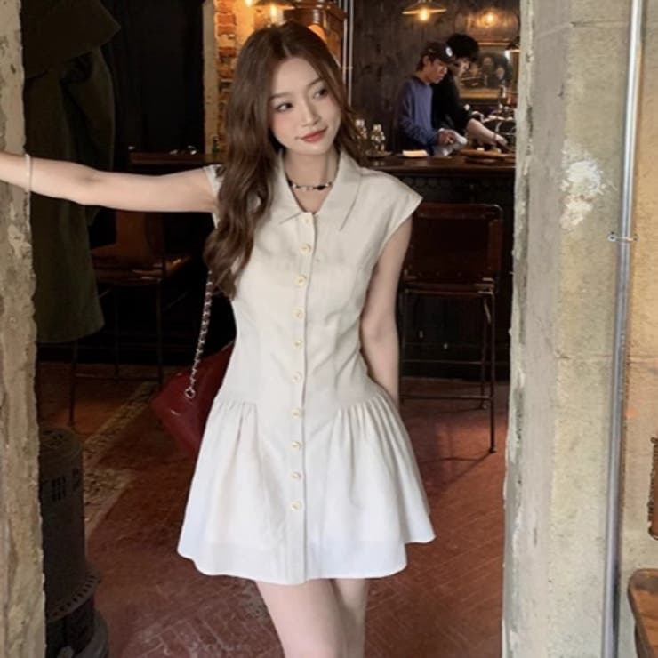 ショートワンピース[品番：SHNW0011152]｜Achic（アシック）の