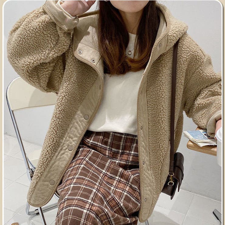 リバーシプルアウター コート 冬服[品番：SHNW0005864]｜Achic 