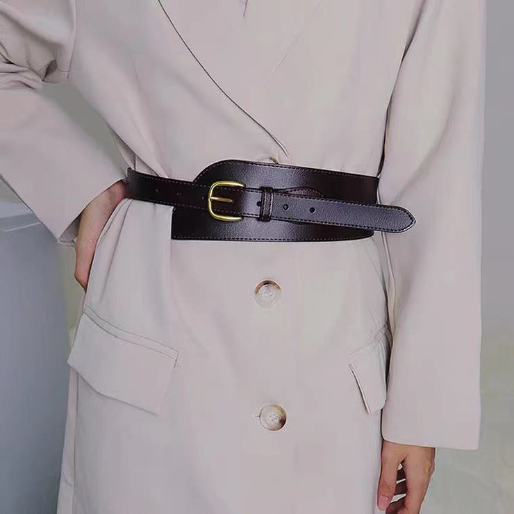ベルト 太いベルト 韓国ファッション 品番 Shnw Achic アシック のレディースファッション 通販 Shoplist ショップリスト