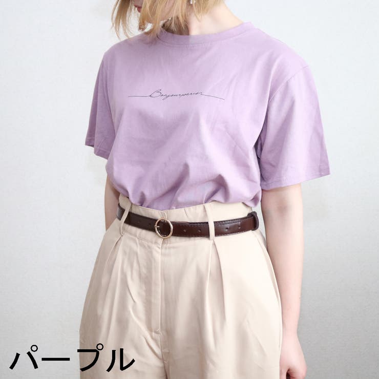 筆記体ロゴtシャツ シャツ ロゴ 品番 Shnw Lady Like レディライク のレディースファッション通販 Shoplist ショップリスト