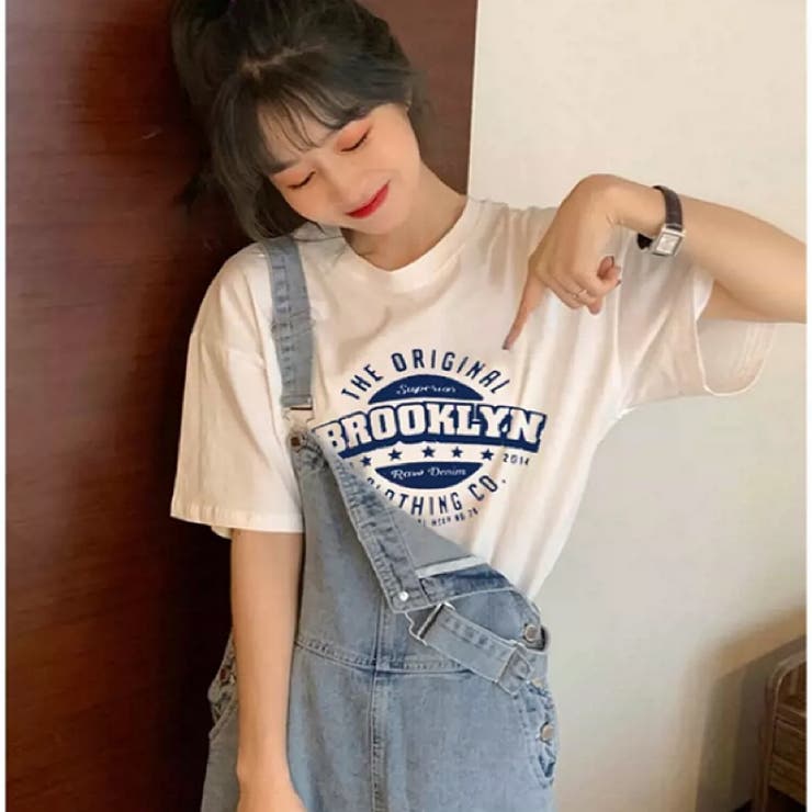 BROOKLYNロゴTシャツ トップス アメカジ[品番：SHNW0003480]｜LADY