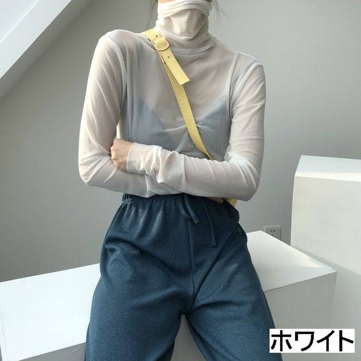 litmus lutens skin top シアートップス　ホワイトブラック カットジャカードシアートップス(トップス)｜LOVELESS(ラブレス