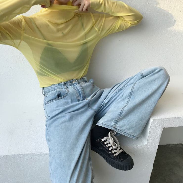 タートルシアートップス シースルー 肌見せ | LADY LIKE  | 詳細画像4 