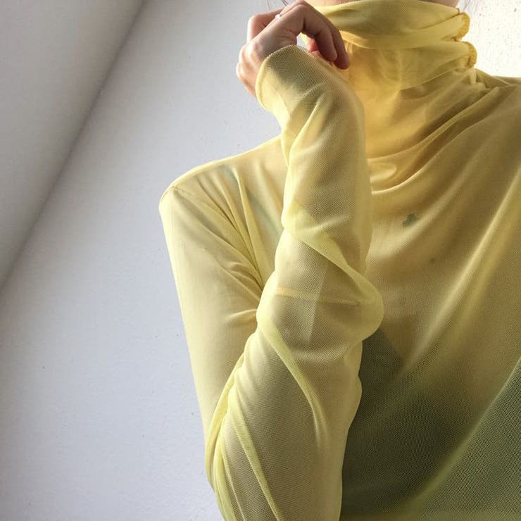 タートルシアートップス シースルー 肌見せ | LADY LIKE  | 詳細画像5 