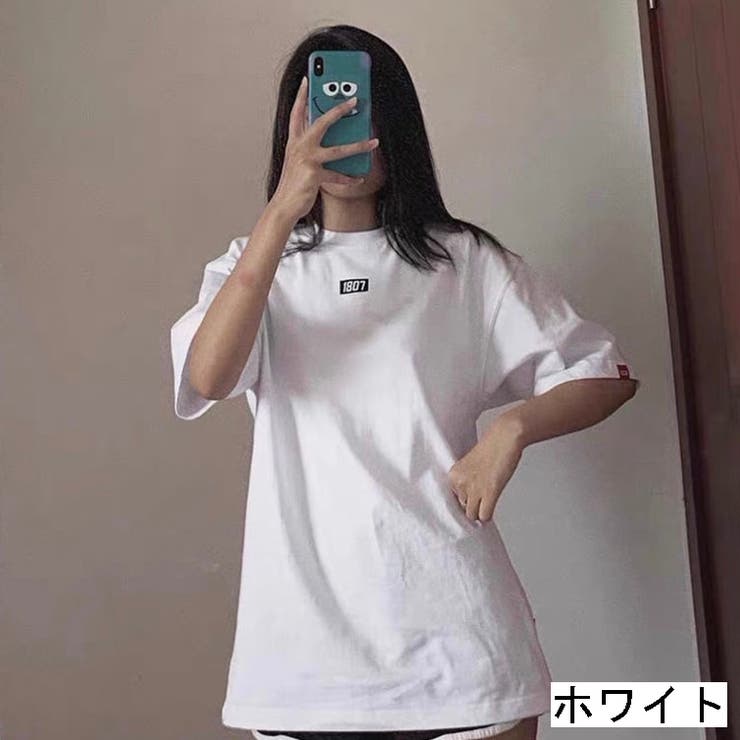 1807プリントTシャツ オーバーサイズ ビッグシルエット