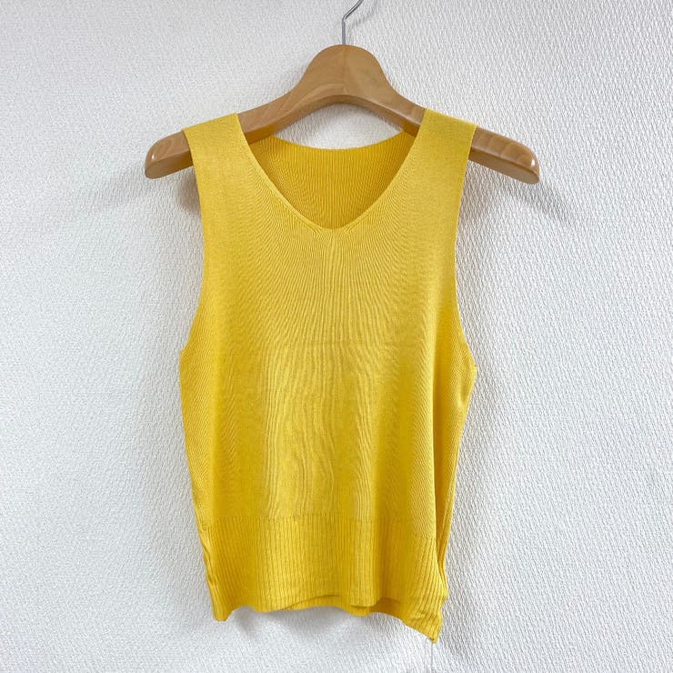 V開きノースリーブベーシックニット 8色 トップス | LADY LIKE  | 詳細画像11 